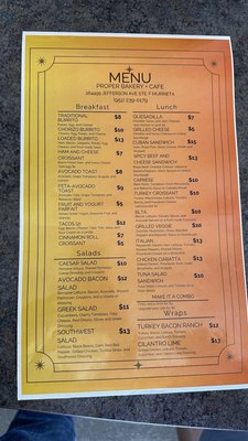 Menu photo 2 Proper Bakery Cafe Murrieta, CA Menu photo 2 Proper Bakery Cafe Murrieta, CA