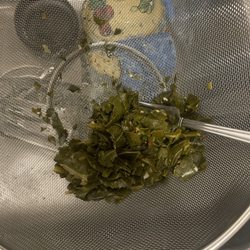 Southern Girls Soul Food - It's like they cooked them with habanero peppers. collards