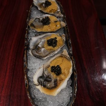K’s Bistro - Oysters with uni & caviar - Sushi Bars Near Me - Costa Mesa, California