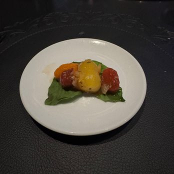 Jo’Seon Wagyu Omakase - Refresher - Citrus Marinated Tomato - Korean Near Me - Dallas, Texas