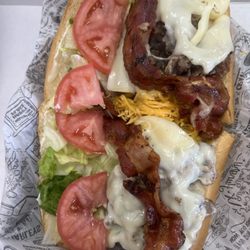 Charleys Cheesesteaks - BACON 3 CHEESESTEAK