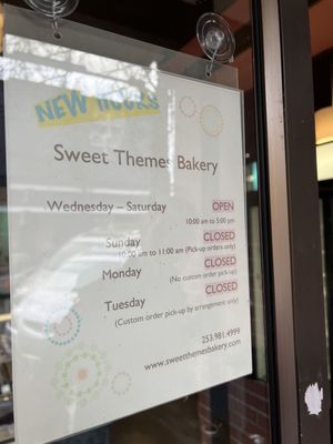 Menu photo 8 Sweet Themes Bakery Kent, WA