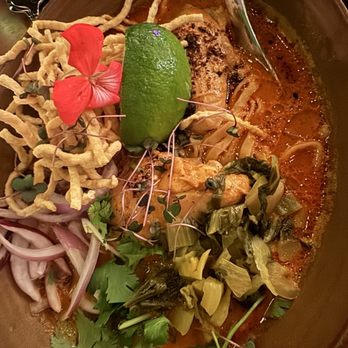 BODHI - Special braised chicken with noodles - Thai Near Me - Indianapolis, Indiana