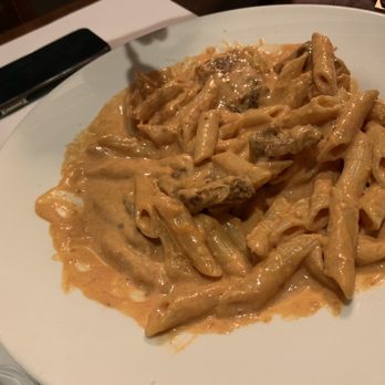 Amici - Chicken cutlet in Alla Vodka Pink Sauce - Italian Near Me - Mount Sinai, New York Amici - Chicken cutlet in Alla Vodka Pink Sauce - Italian Near Me - Mount Sinai, New York