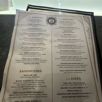 Bourbon - Food menu - Cajun/Creole Near Me - Columbia, South Carolina Bourbon - Food menu - Cajun/Creole Near Me - Columbia, South Carolina