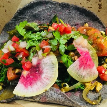 Corazon Cocina - Veggie vegan quesadilla (more like a giant taco) not on menu - Mexican Near Me - Santa Barbara, California Corazon Cocina - Veggie vegan quesadilla (more like a giant taco) not on menu - Mexican Near Me - Santa Barbara, California