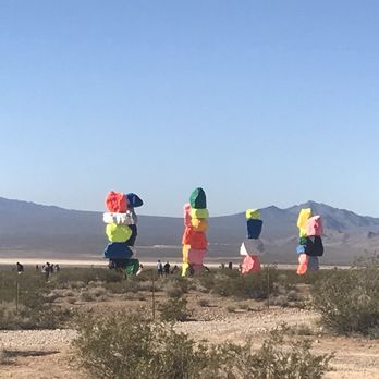 Seven Magic Mountains - Public Art Near Me - Las Vegas, Nevada Seven Magic Mountains - Public Art Near Me - Las Vegas, Nevada