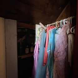Dolly's House Museum & Gift Shop - Clothes closet