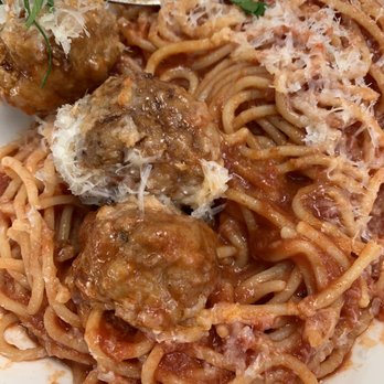 Abruzzo Italian Kitchen - Spaghetti and meatballs done to perfection. - Italian Near Me - Whitefish, Montana