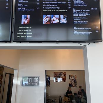 Street Coffee - menus on the wall of a coffee shop - Coffee & Tea Near Me - Pleasant View, Tennessee