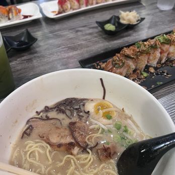 Motto Ramen - Shoyo ramen & albacore killer roll - Ramen Near Me - Westminster, California