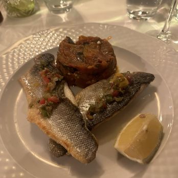 Flottes - Sea Bass Filet w/ Ratatouille - Brasseries Near Me - Paris, 75