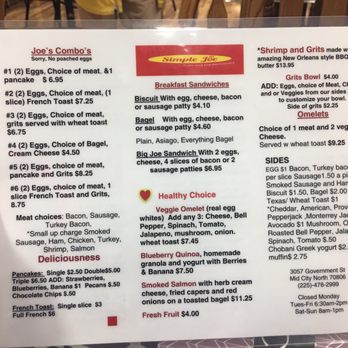 Simple Joe Cafe - Cafes Near Me - Baton Rouge, Louisiana