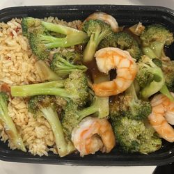 Rainbow Garden - Shrimp and broccoli