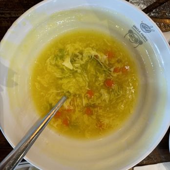 Uncle Panda Dumpling & Noodle House - Egg Drop Soup - partially eaten. I forgot to get a picture before we started eating - Noodles Near Me - Glendale, Arizona Uncle Panda Dumpling & Noodle House - Egg Drop Soup - partially eaten. I forgot to get a picture before we started eating - Noodles Near Me - Glendale, Arizona