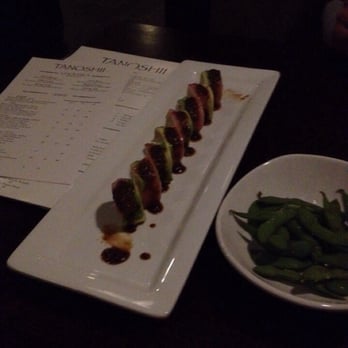 Tanoshii West Loop - Yellowtail and crab roll - Japanese Near Me - Chicago, Illinois