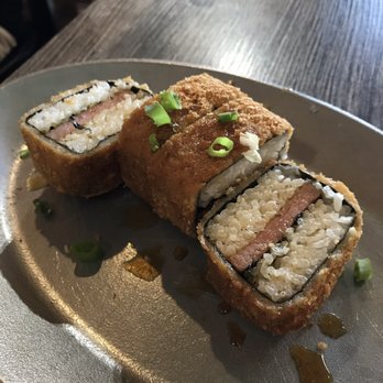 Da Kitchen Maui - Fried Spam Musubi - Hawaiian Near Me - Kihei, Hawaii Da Kitchen Maui - Fried Spam Musubi - Hawaiian Near Me - Kihei, Hawaii