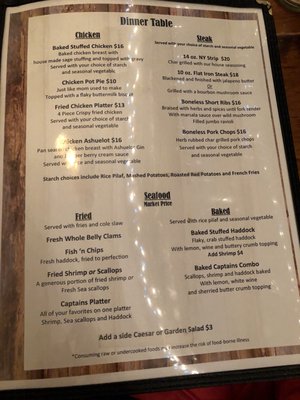 Menu photo 5 The Rustic Table Winchester, NH