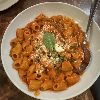 The Table - Spicy Vodka Rigatoni - Italian Near Me - Minnetrista, Minnesota The Table - Spicy Vodka Rigatoni - Italian Near Me - Minnetrista, Minnesota
