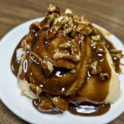 The Light House - Homemade pecan rolls!