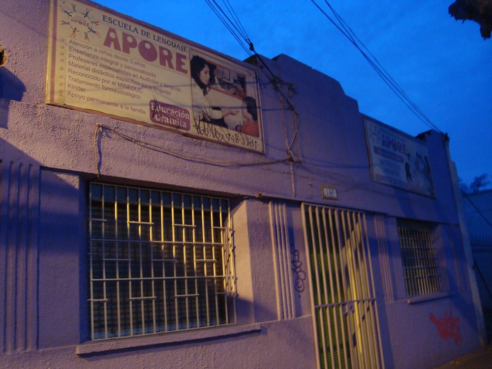 ESCUELA DE LENGUAJE APORE Eyzaguirre 150 RM San Bernardo Chile 