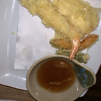 Akasaka - Side shrimp and veggie tempura (we ate some before the pic) my apologies - Japanese Near Me - Honolulu, Hawaii Akasaka - Side shrimp and veggie tempura (we ate some before the pic) my apologies - Japanese Near Me - Honolulu, Hawaii