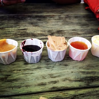 Biscuit Head - A sampling from the jam and butter bar. Yep, you read that correctly. - Bakeries Near Me - Asheville, North Carolina