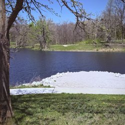 McFarland Park - One of many views of the lake from the walking path.