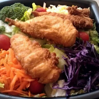 Chick-fil-A - Salad with chicken strips! - Fast Food Near Me - Woodbridge, New Jersey Chick-fil-A - Salad with chicken strips! - Fast Food Near Me - Woodbridge, New Jersey