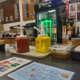 Inside the food place Inside the food place