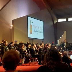Troy Metro Symphony Orchestra - Very intimate venue. About 40 piece orchestra. Great sound.