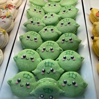 KAI Sweets Cafe - Yoda macarons - Cafes Near Me - Edgewater, New Jersey