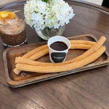 San Gines - Churros with chocolate - Cafes Near Me - Austin, Texas San Gines - Churros with chocolate - Cafes Near Me - Austin, Texas
