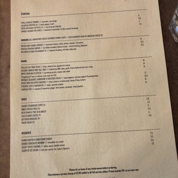 Masons Arms - Menu August 2008 - Pubs Near Me - London, XGL