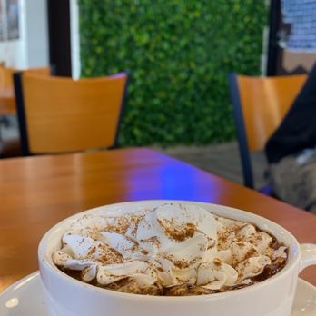 PappaRoti Las Vegas - Turkish coffee with whipped cream and cinnamon. - Coffee & Tea Near Me - Las Vegas, Nevada PappaRoti Las Vegas - Turkish coffee with whipped cream and cinnamon. - Coffee & Tea Near Me - Las Vegas, Nevada
