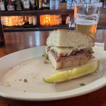 Napoleon House - 1/4 Warm Muffuletta - American Near Me - New Orleans, Louisiana Napoleon House - 1/4 Warm Muffuletta - American Near Me - New Orleans, Louisiana