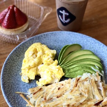 Knots Coffee Roasters - the diamond head breakfast with iced mocha and dessert - Coffee & Tea Near Me - Honolulu, Hawaii Knots Coffee Roasters - the diamond head breakfast with iced mocha and dessert - Coffee & Tea Near Me - Honolulu, Hawaii