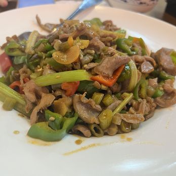 Chef Yan - Chicken gizzard with sour green beans - Chinese Near Me - Fairfax, Virginia Chef Yan - Chicken gizzard with sour green beans - Chinese Near Me - Fairfax, Virginia