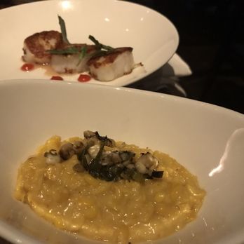 Manhattan Beach Post - Maine Diver Scallops (Creamed Corn On The Side.) - New American Near Me - Manhattan Beach, California Manhattan Beach Post - Maine Diver Scallops (Creamed Corn On The Side.) - New American Near Me - Manhattan Beach, California