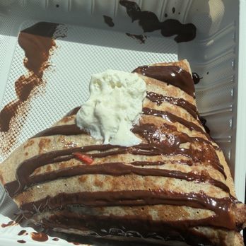 The Grain Cafe - Chocolate Crepe - Vegan Near Me - Long Beach, California The Grain Cafe - Chocolate Crepe - Vegan Near Me - Long Beach, California