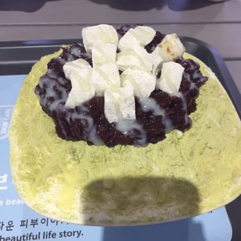 The Coffee By Hand - Large green tea bingsoo. Was a challenge for the three of us to finish! - Desserts Near Me - Duluth, Georgia The Coffee By Hand - Large green tea bingsoo. Was a challenge for the three of us to finish! - Desserts Near Me - Duluth, Georgia
