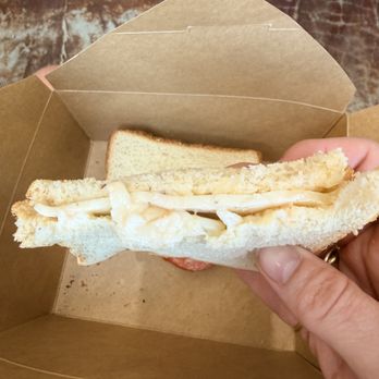 Bluestone Lane Studio City Coffee Shop - unmelted cheese in the "toasted sandwich" - Coffee & Tea Near Me - Studio City, California Bluestone Lane Studio City Coffee Shop - unmelted cheese in the "toasted sandwich" - Coffee & Tea Near Me - Studio City, California
