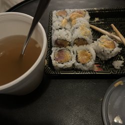 Oyishi Sushi & Hibachi - The onion soup!