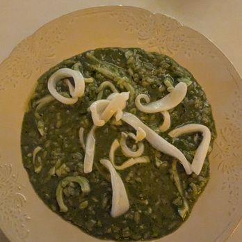Bistro 100 Maneiras - Smoked risotto with lime, chlorophyll with cuttlefish - Bistros Near Me - Lisbon, 11