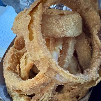 Pizza Palace - Our Famous Hand-Breaded Onion Rings - Pizza Near Me - Knoxville, Tennessee