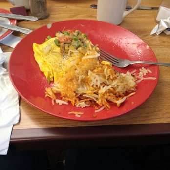 Egg House Cafe - $6.99 omelette! It was well worth it! - Cafes Near Me - Crystal, Minnesota