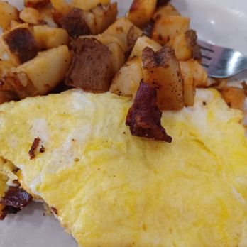 Jake's Diner - Omelet bacon and cheese. Home fries. - Diners Near Me - Greensboro, North Carolina Jake's Diner - Omelet bacon and cheese. Home fries. - Diners Near Me - Greensboro, North Carolina