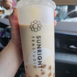 White Peach Milk Tea