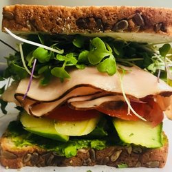 Renewal Life Bar - Veggie Sprout Sandwich with added turkey