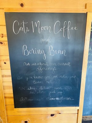 Menu photo 1 Boring Bean Boring, OR